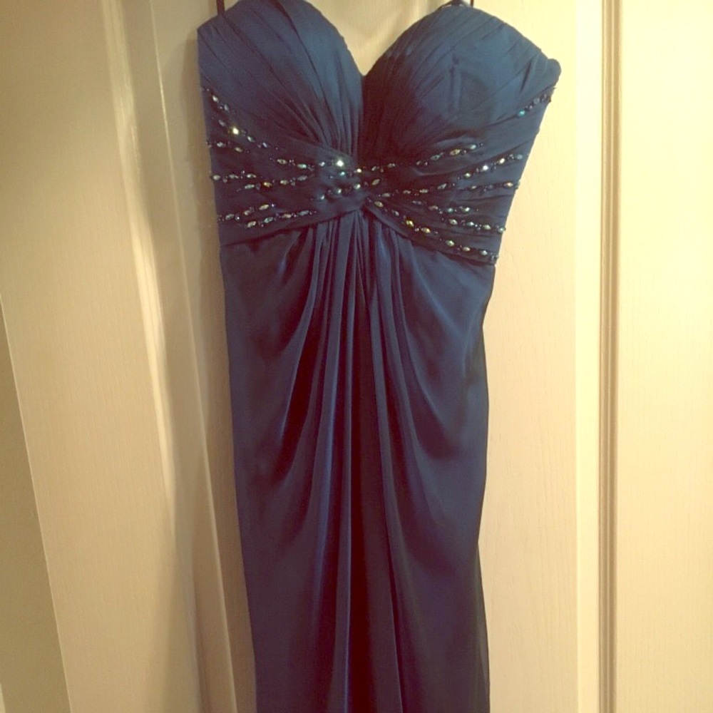 Blue Prom Dress